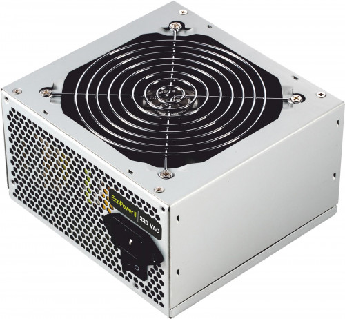 TooQ TQEP-500SSE unidad de fuente de alimentación 500 W 24-pin ATX ATX Plata - Imagen 3