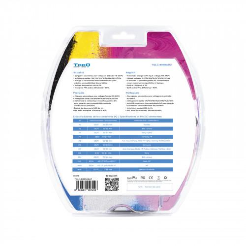 TooQ TQLC-90BS02AT adaptador e inversor de corriente Interio - Imagen 8