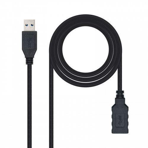 Nanocable CABLE USB 3.0, TIPO A/M-A/H, NEGRO, 2.0 M - Imagen 2