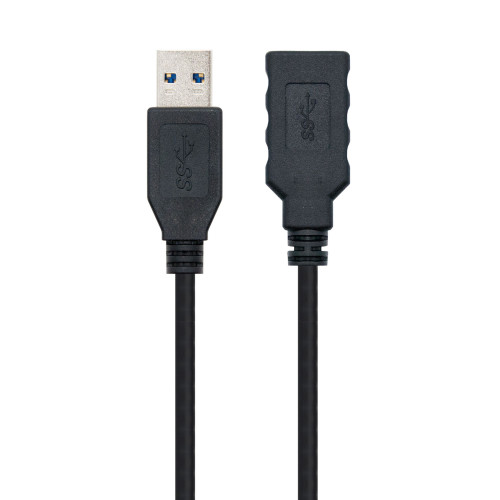 Nanocable CABLE USB 3.0, TIPO A/M-A/H, NEGRO, 2.0 M - Imagen 3