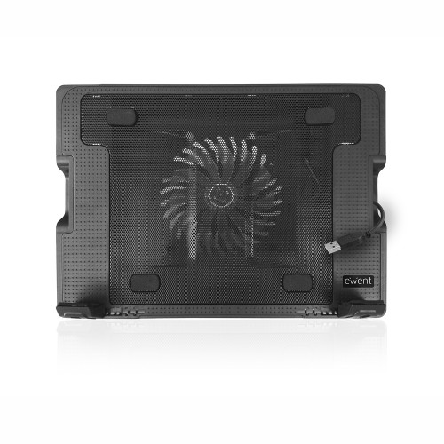 Ewent EW1258 almohadilla fría 43,2 cm (17") 1000 RPM Negro - Imagen 3