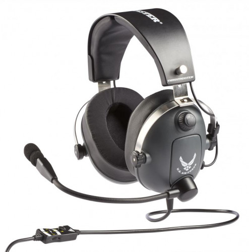 Thrustmaster T.Flight U.S. Air Force Edition Auriculares Diadema Conector de 3,5 mm Negro - Imagen 2