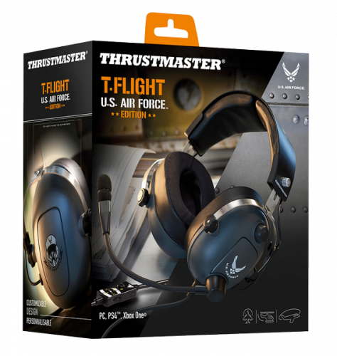 Thrustmaster T.Flight U.S. Air Force Edition Auriculares Diadema Conector de 3,5 mm Negro - Imagen 10