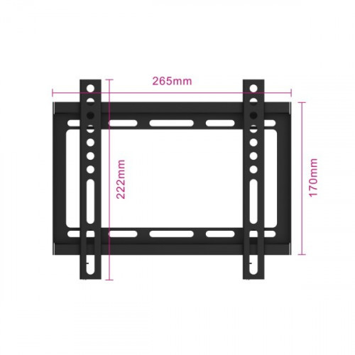 Ewent EW1501 soporte para TV 106,7 cm (42") Negro - Imagen 3