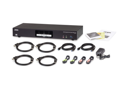 Aten CS1942DP interruptor KVM Negro - Imagen 6
