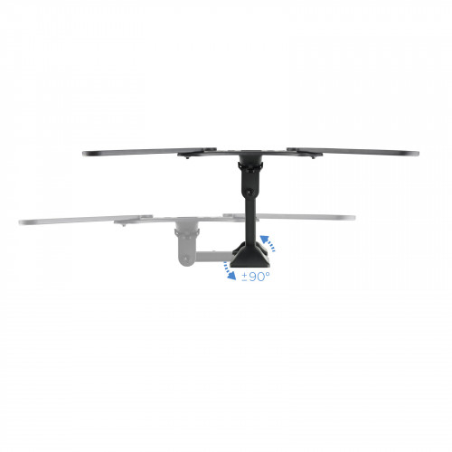 TooQ Soporte Giratorio e Inclinable para Monitor / TV LCD - Imagen 6