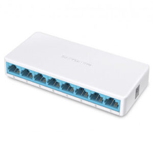 Mercusys MS108 switch Gestionado Fast Ethernet (10/100) Blanco
