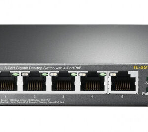 TP-LINK TL-SG1005P No administrado Gigabit Ethernet (10/100/1000) Energía sobre Ethernet (PoE) Negro