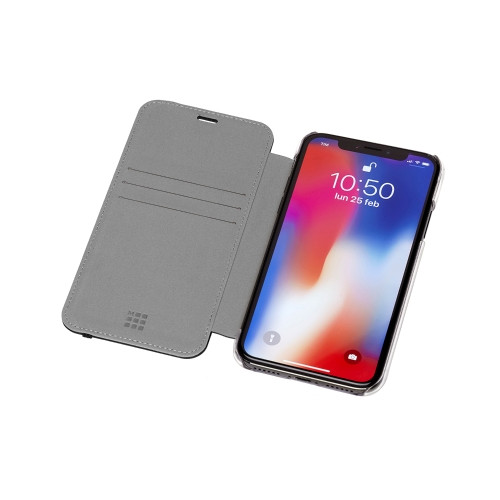 Moleskine ET9CBPXSMCLR funda para teléfono móvil 16,5 cm (6.5") Folio Negro, Transparente - Imagen 3