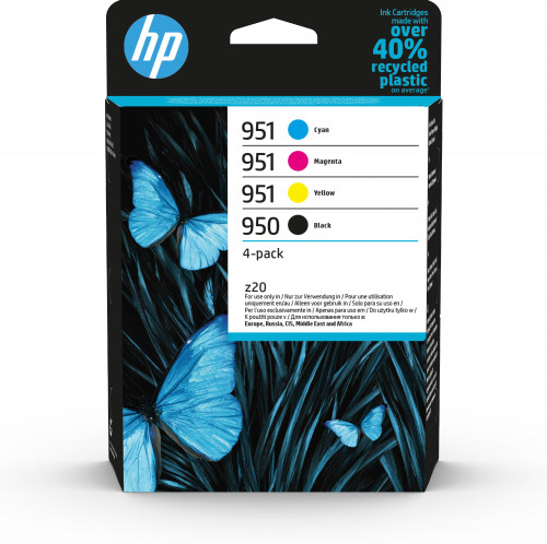 HP950 TINTA HP NEGRO 950 CYM 951 PACK (6ZC65AE) - Imagen 2