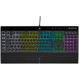 Corsair K55 RGB PRO teclado USB QWERTY Español Negro