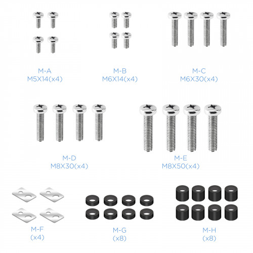 TooQ LP3790TN-B soporte para TV 2,29 m (90") Negro - Imagen 12