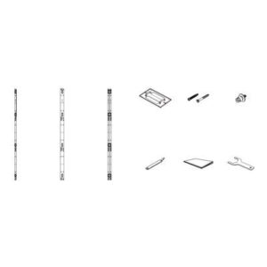 SAMSUNG KIT SOPORTE DE MARCO SERIE IFH / IFH-E 2.5MM 6X3 CABINESTS (VG-LFH25FWA/EN)