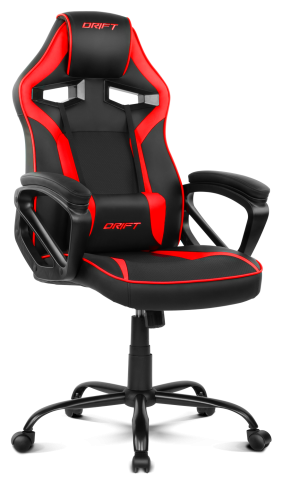 DRIFT DR50 Silla para videojuegos de PC Asiento acolchado tapizado Negro - Imagen 2