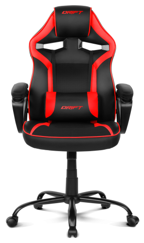 DRIFT DR50 Silla para videojuegos de PC Asiento acolchado tapizado Negro - Imagen 4