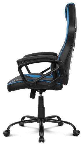 DRIFT DR50 Silla para videojuegos de PC Asiento acolchado tapizado Negro, Azul - Imagen 5