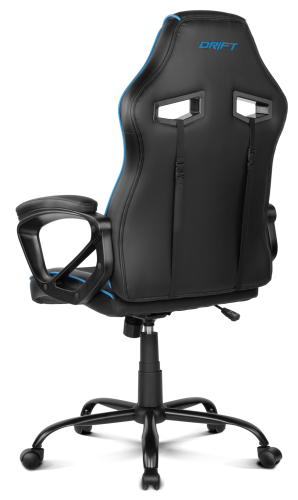 DRIFT DR50 Silla para videojuegos de PC Asiento acolchado tapizado Negro, Azul - Imagen 7