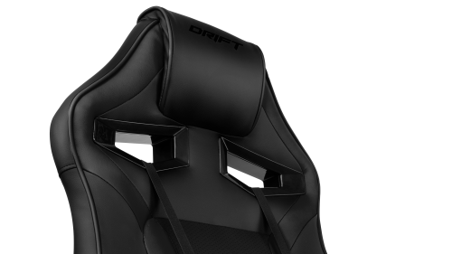 DRIFT DR50 Silla para videojuegos de PC Asiento acolchado tapizado Negro - Imagen 13
