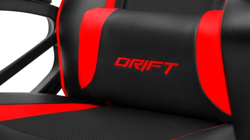 DRIFT DR50 Silla para videojuegos de PC Asiento acolchado tapizado Negro - Imagen 9