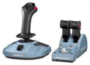 Thrustmaster TCA Officer Pack Airbus Edition Negro, Azul Simulador de Vuelo PC
