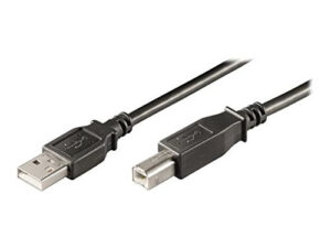 Ewent EW-UAB-010 cable USB 1 m USB 2.0 USB B USB A Negro