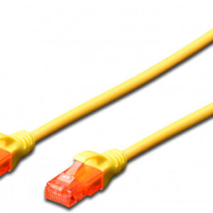 Ewent EW-6U-050 cable de red Amarillo 5 m Cat6 U/UTP (UTP)