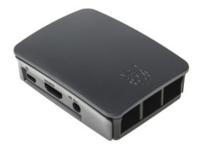 RASPBERRY CAJA PARA RASPBERRY OFICIAL PI 3, NEGRO, GRIS