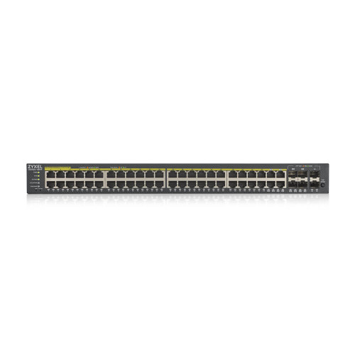 Zyxel GS1920-48HPV2 Gestionado Gigabit Ethernet (10/100/1000) Energía sobre Ethernet (PoE) Negro - Imagen 3