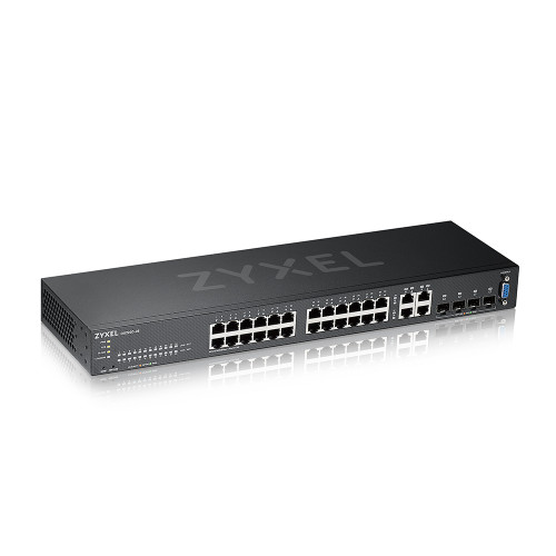 Zyxel GS2220-28-EU0101F switch Gestionado L2 Gigabit Ethernet (10/100/1000) Negro - Imagen 2