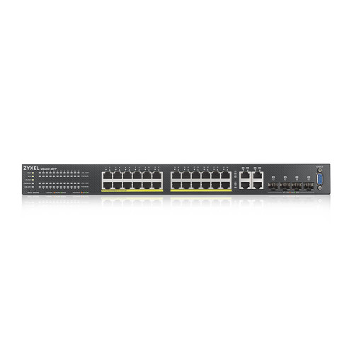 Zyxel GS2220-28HP-EU0101F switch Gestionado L2 Gigabit Ethernet (10/100/1000) Energía sobre Ethernet (PoE) Negro - Imagen 3