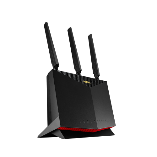ASUS 4G-AC86U router inalámbrico Gigabit Ethernet Doble banda (2,4 GHz / 5 GHz) 3G Negro - Imagen 4