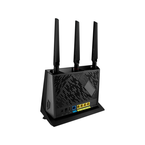 ASUS 4G-AC86U router inalámbrico Gigabit Ethernet Doble banda (2,4 GHz / 5 GHz) 3G Negro - Imagen 6