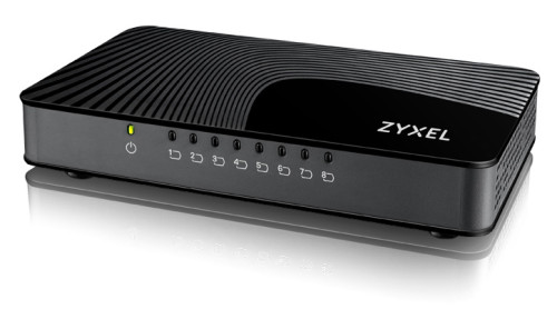 Zyxel GS-108S v2 Gigabit Ethernet (10/100/1000) Negro - Imagen 2