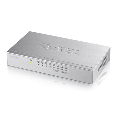 Zyxel GS-108B V3 No administrado L2+ Gigabit Ethernet (10/100/1000) Plata - Imagen 2