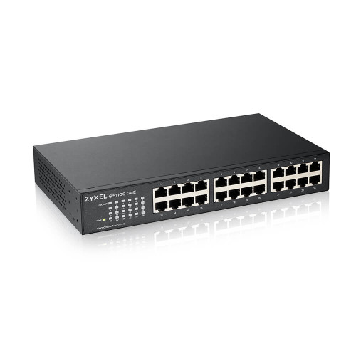 Zyxel GS1100-24E No administrado Gigabit Ethernet (10/100/1000) Negro - Imagen 3