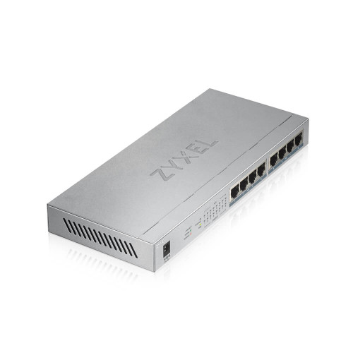 Zyxel GS1008HP No administrado Gigabit Ethernet (10/100/1000) Energía sobre Ethernet (PoE) Gris - Imagen 5
