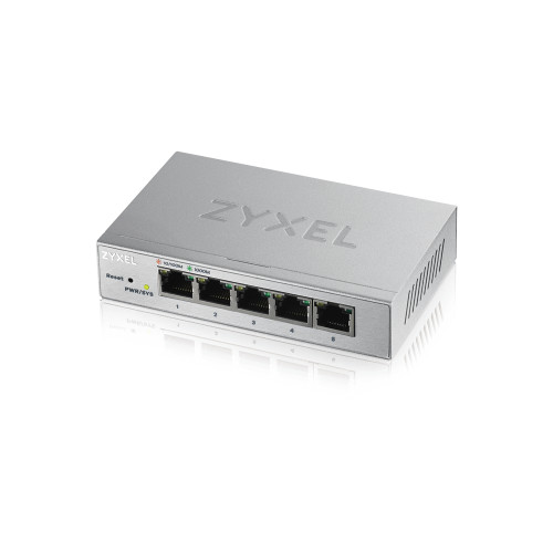 Zyxel GS1200-5 Gestionado Gigabit Ethernet (10/100/1000) Plata - Imagen 2