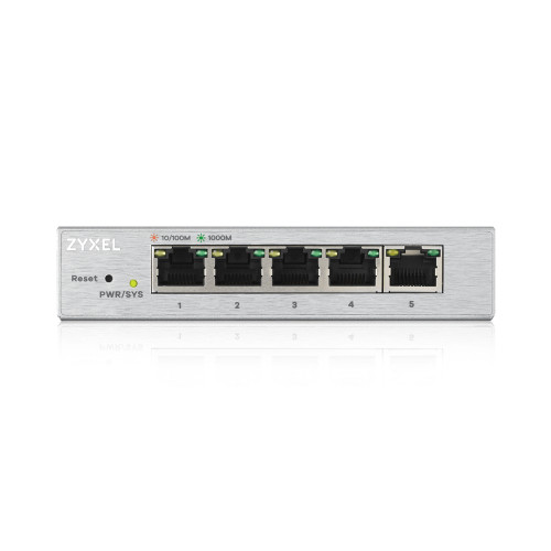 Zyxel GS1200-5 Gestionado Gigabit Ethernet (10/100/1000) Plata - Imagen 4