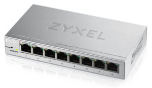 Zyxel GS1200-8 Gestionado Gigabit Ethernet (10/100/1000) Plata