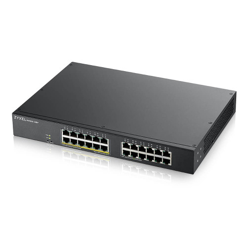 Zyxel GS1900-24EP Gestionado L2 Gigabit Ethernet (10/100/1000) Energía sobre Ethernet (PoE) Negro - Imagen 2