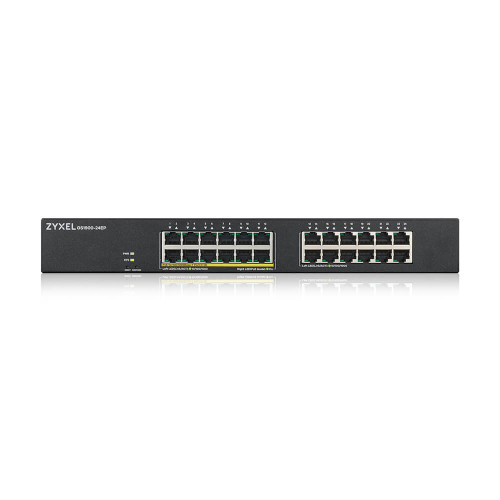 Zyxel GS1900-24EP Gestionado L2 Gigabit Ethernet (10/100/1000) Energía sobre Ethernet (PoE) Negro - Imagen 4