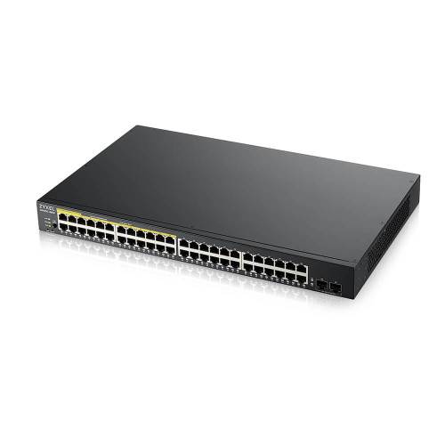 Zyxel GS1900-48HPv2 Gestionado L2 Gigabit Ethernet (10/100/1000) Energía sobre Ethernet (PoE) Negro - Imagen 4
