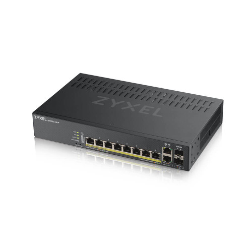 Zyxel GS1920-8HPV2 Gestionado Gigabit Ethernet (10/100/1000) Energía sobre Ethernet (PoE) Negro - Imagen 5