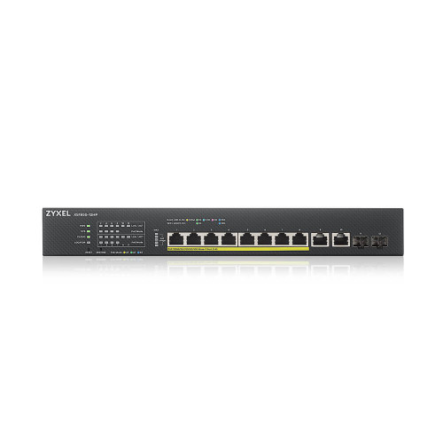 Zyxel XS1930-12HP-ZZ0101F switch Gestionado L3 10G Ethernet (100/1000/10000) Energía sobre Ethernet (PoE) Negro - Imagen 3