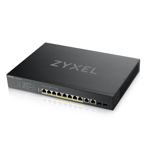 Zyxel XS1930-12HP-ZZ0101F switch Gestionado L3 10G Ethernet (100/1000/10000) Energía sobre Ethernet (PoE) Negro - Imagen 5