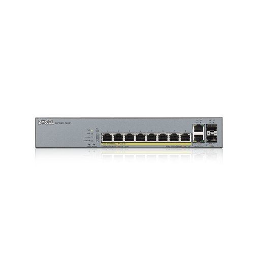 Zyxel GS1350-12HP-EU0101F switch Gestionado L2 Gigabit Ethernet (10/100/1000) Energía sobre Ethernet (PoE) Gris - Imagen 3