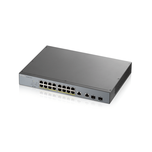 Zyxel GS1350-18HP-EU0101F switch Gestionado L2 Gigabit Ethernet (10/100/1000) Energía sobre Ethernet (PoE) Gris - Imagen 4