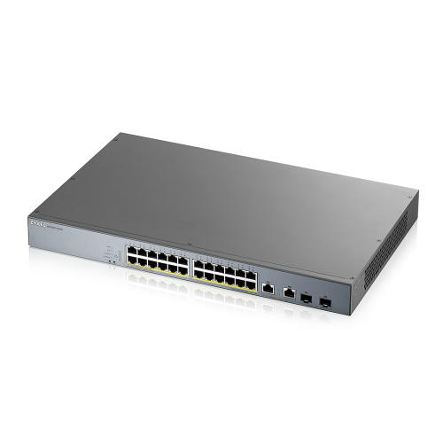 Zyxel GS1350-26HP-EU0101F switch Gestionado L2 Gigabit Ethernet (10/100/1000) Energía sobre Ethernet (PoE) Gris - Imagen 3