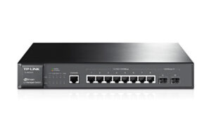 TP-LINK SWITCH ADMINISTRADO JETSTREAM™ 8 PUERTOS GIGABIT L2 + 2 RANURAS SFP, OMADA SDN CONTROLLER