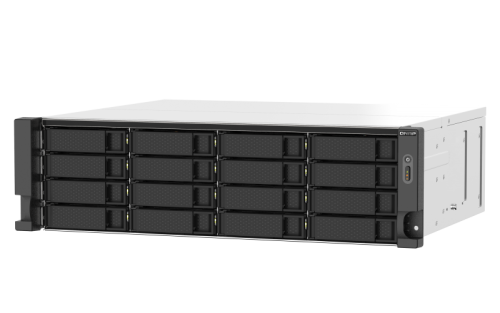 QNAP TS-1673AU-RP-16G servidor de almacenamiento NAS Bastidor (3U) Ethernet Negro, Gris V1500B - Imagen 6